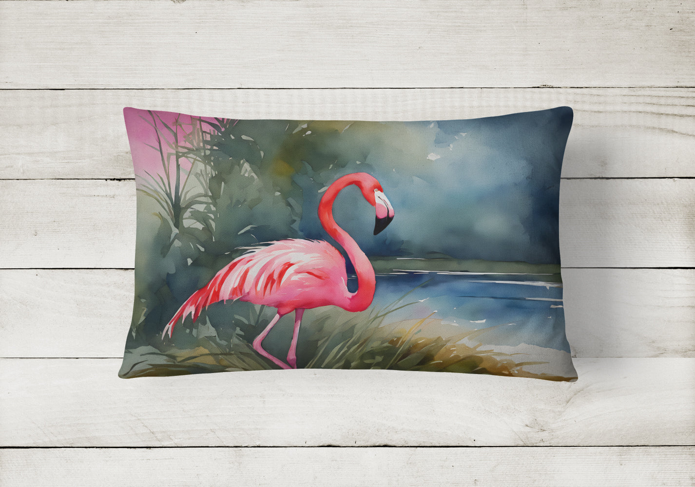 Flamingo Throw Pillow