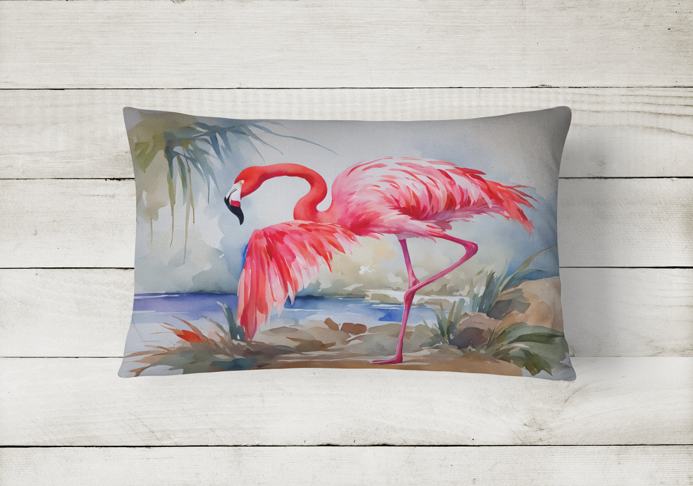 Flamingo Throw Pillow