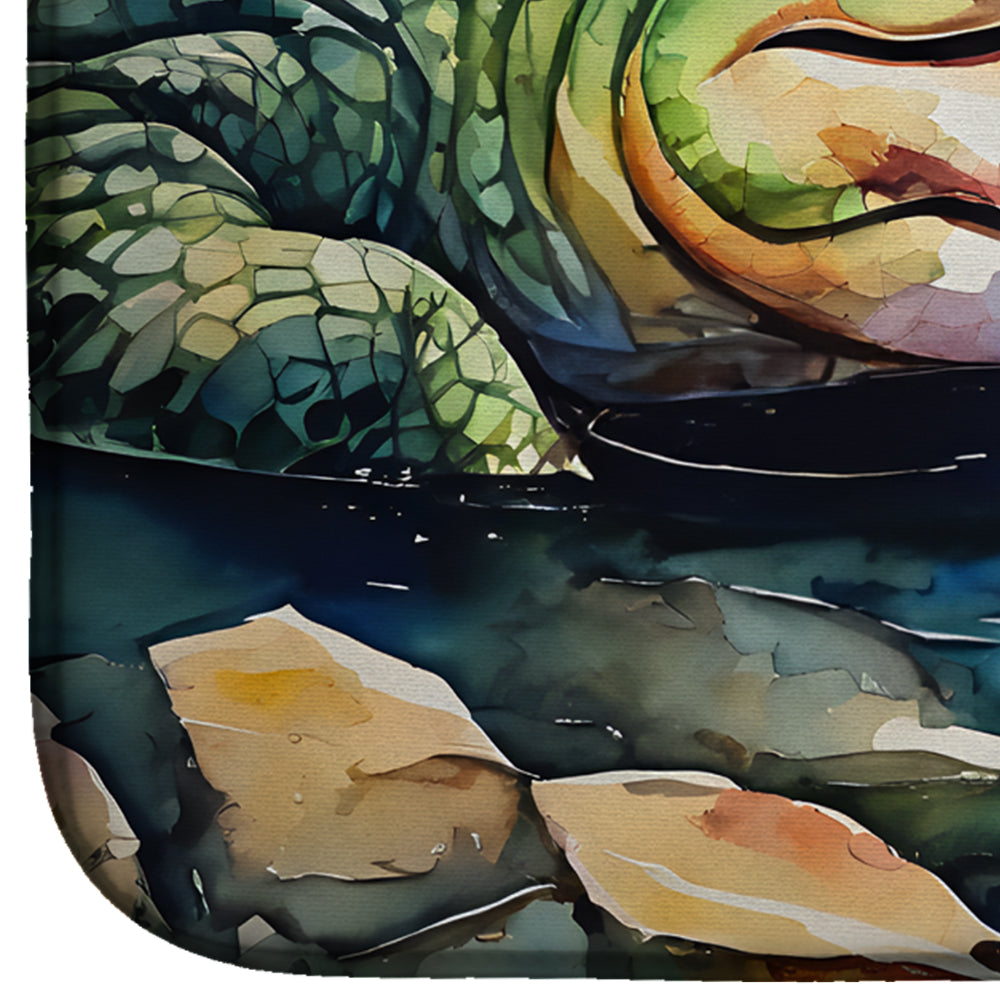 Alligator Dish Drying Mat