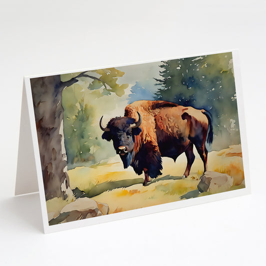 Buy this American Bison Greeting Cards Pack of 8