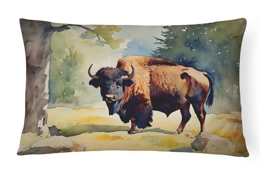 Buy this American Bison Throw Pillow