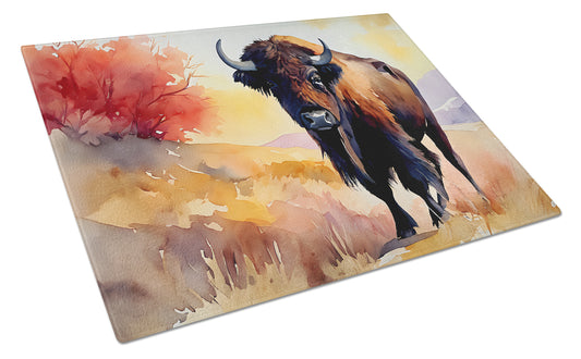 Buy this American Bison Glass Cutting Board