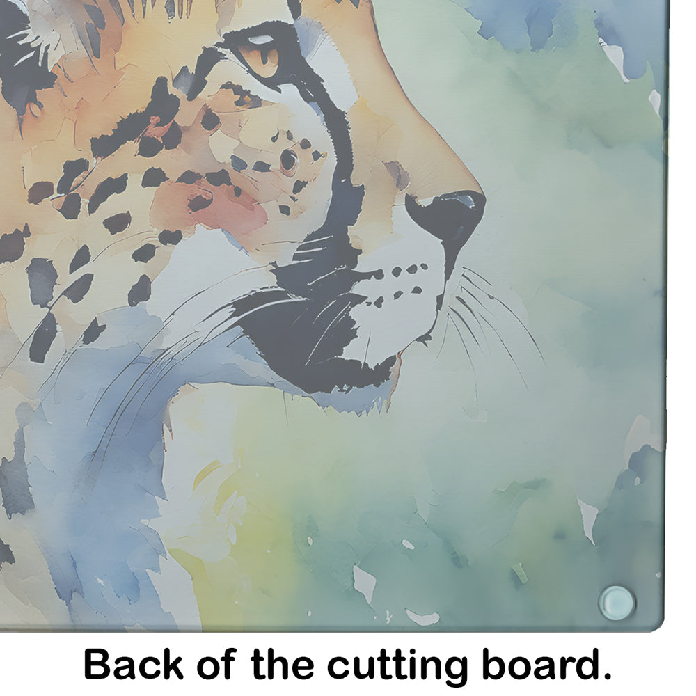 Cheetah Glass Cutting Board