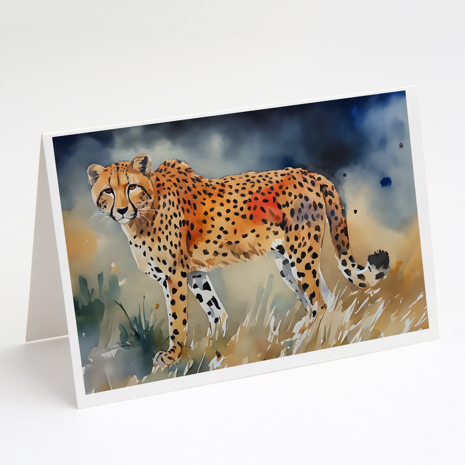 Buy this Cheetah Greeting Cards Pack of 8