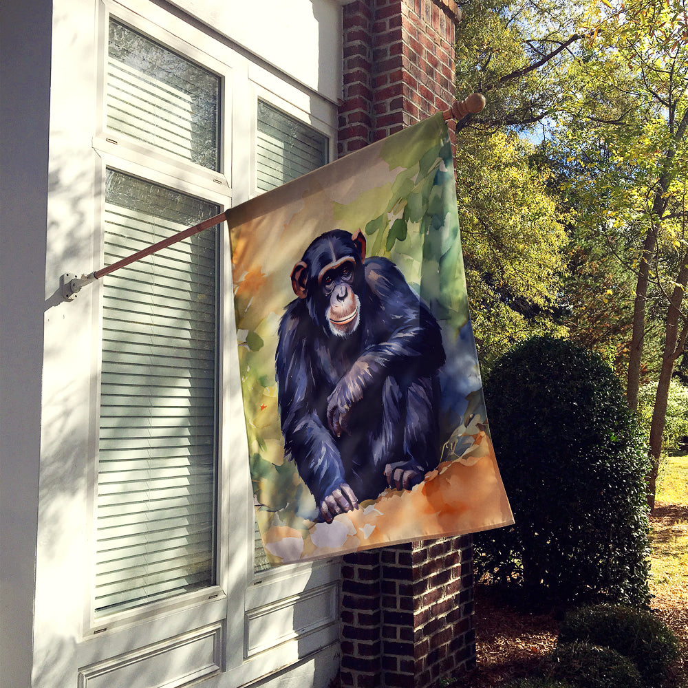 Chimpanzee House Flag