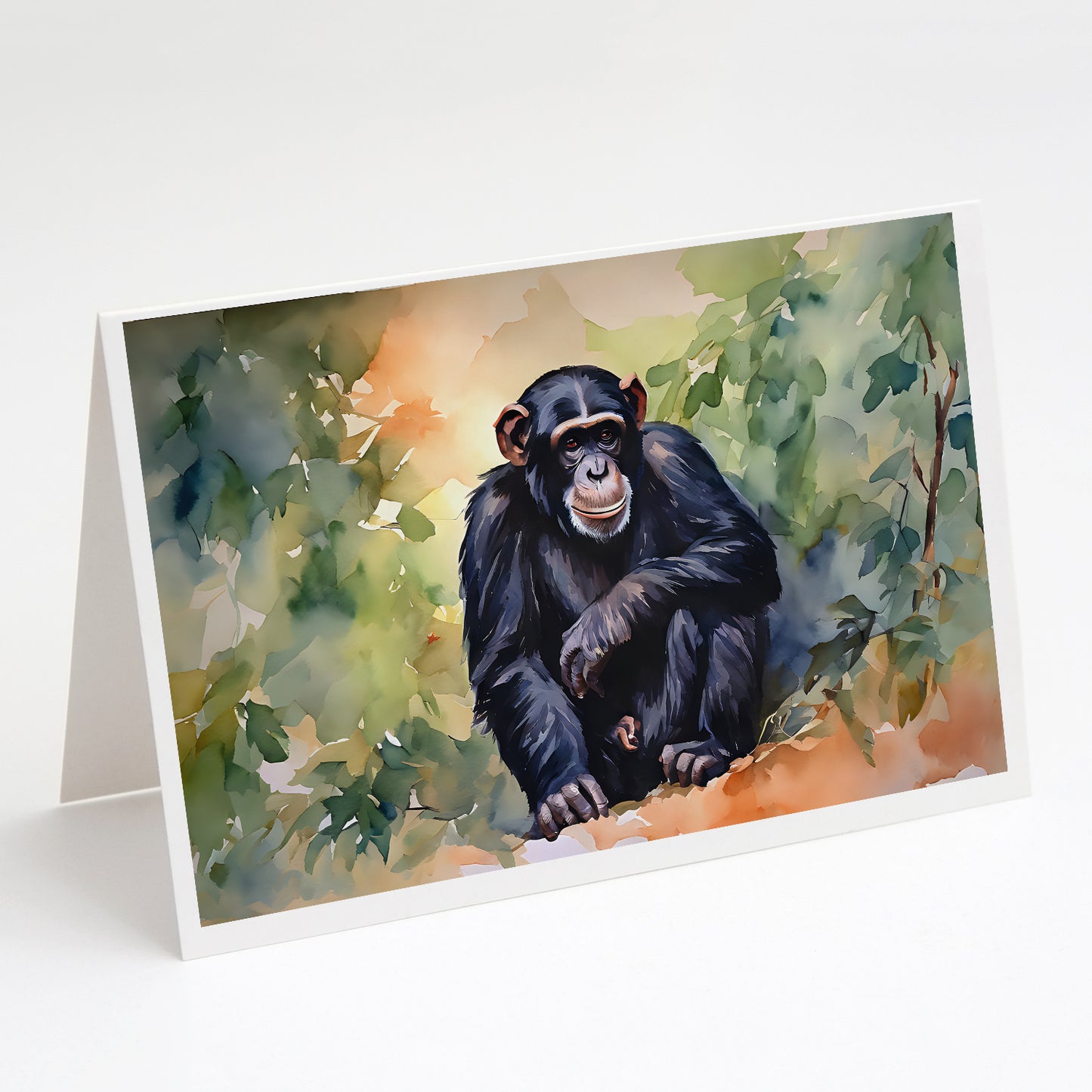 Buy this Chimpanzee Greeting Cards Pack of 8