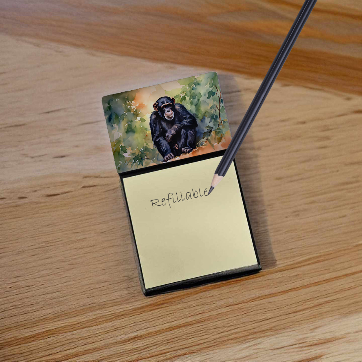 Chimpanzee Sticky Note Holder