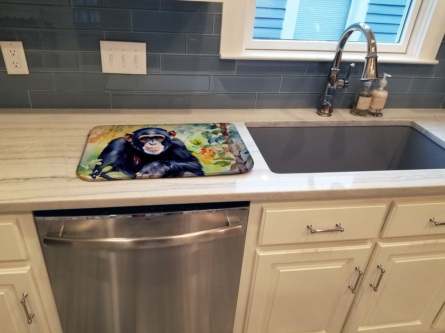 Chimpanzee Dish Drying Mat