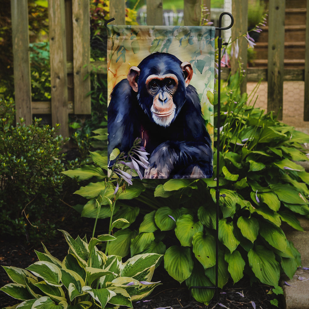 Chimpanzee Garden Flag