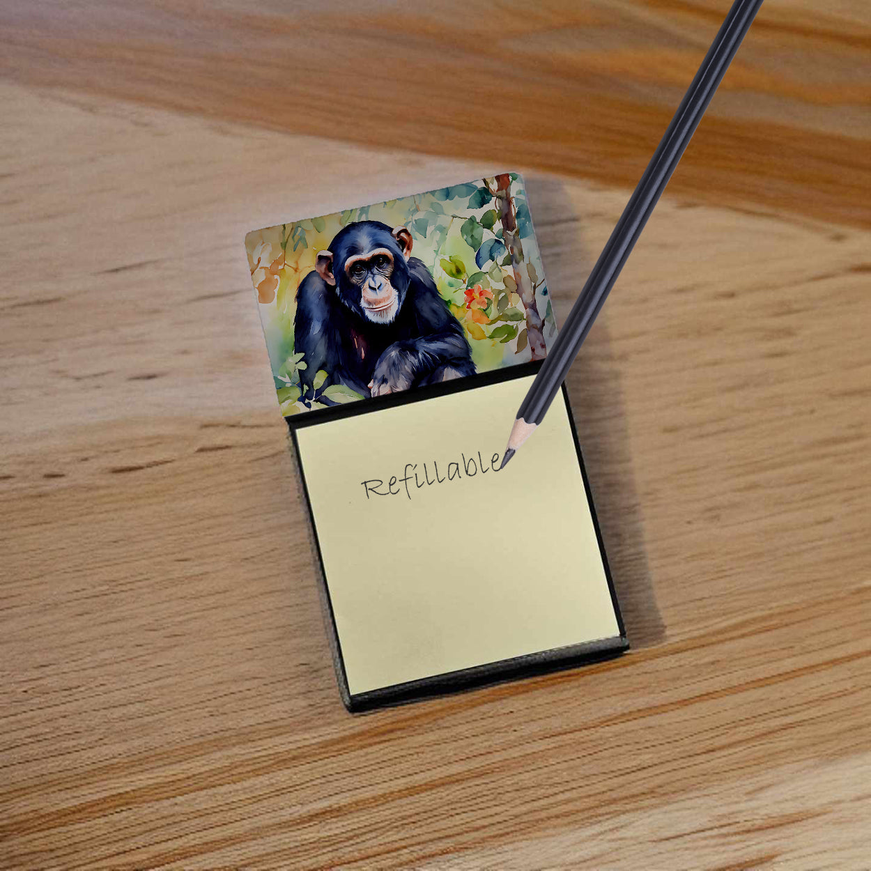 Chimpanzee Sticky Note Holder