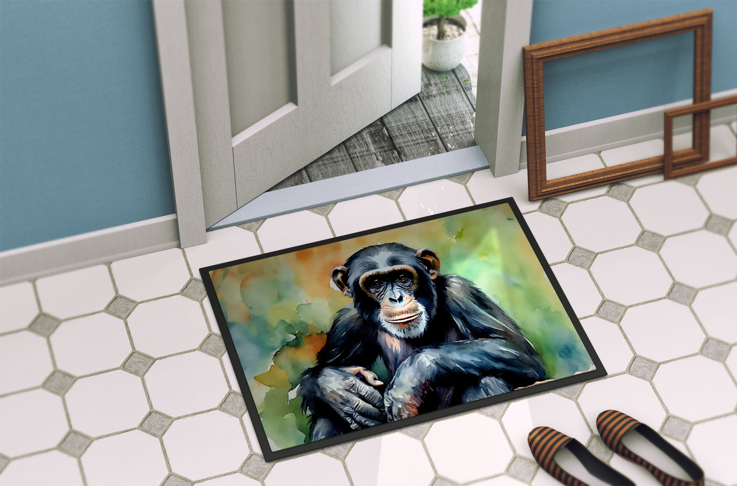 Chimpanzee Doormat