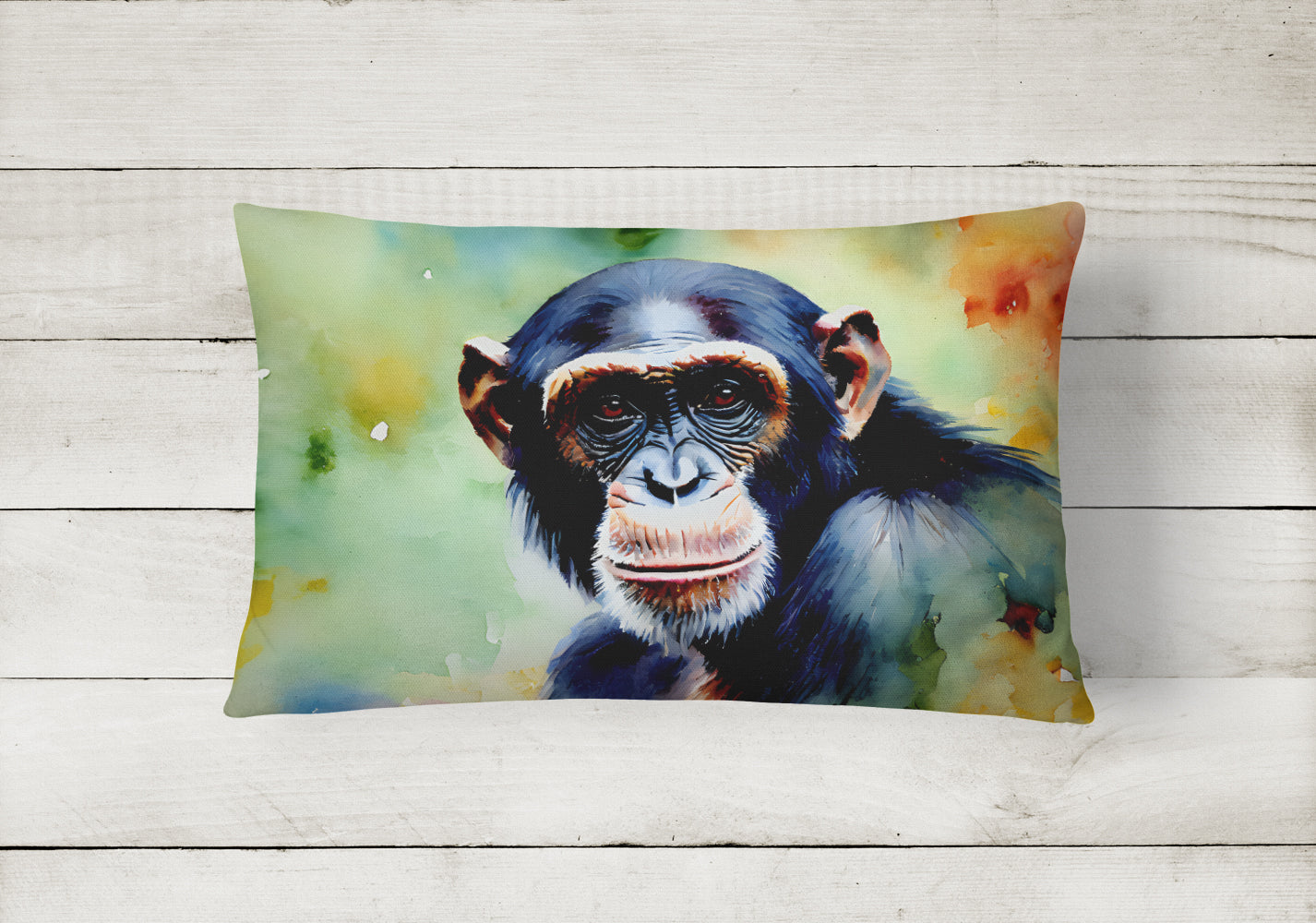 Chimpanzee Throw Pillow