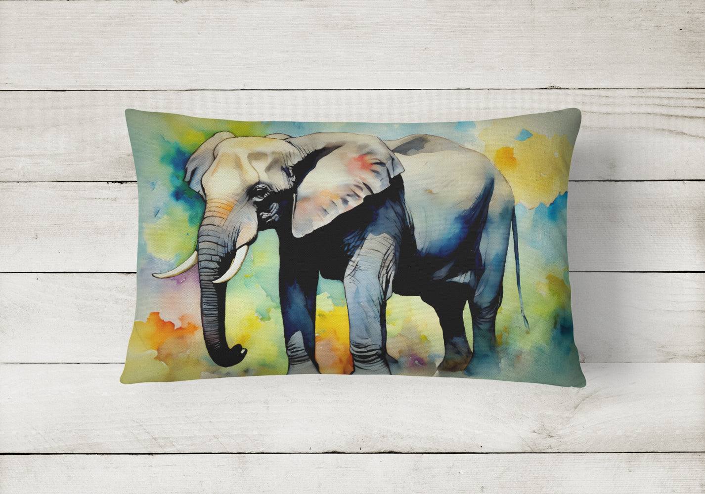 Elephant Throw Pillow