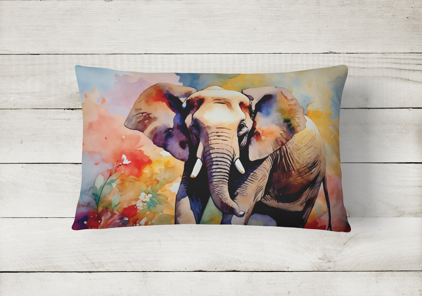 Elephant Throw Pillow