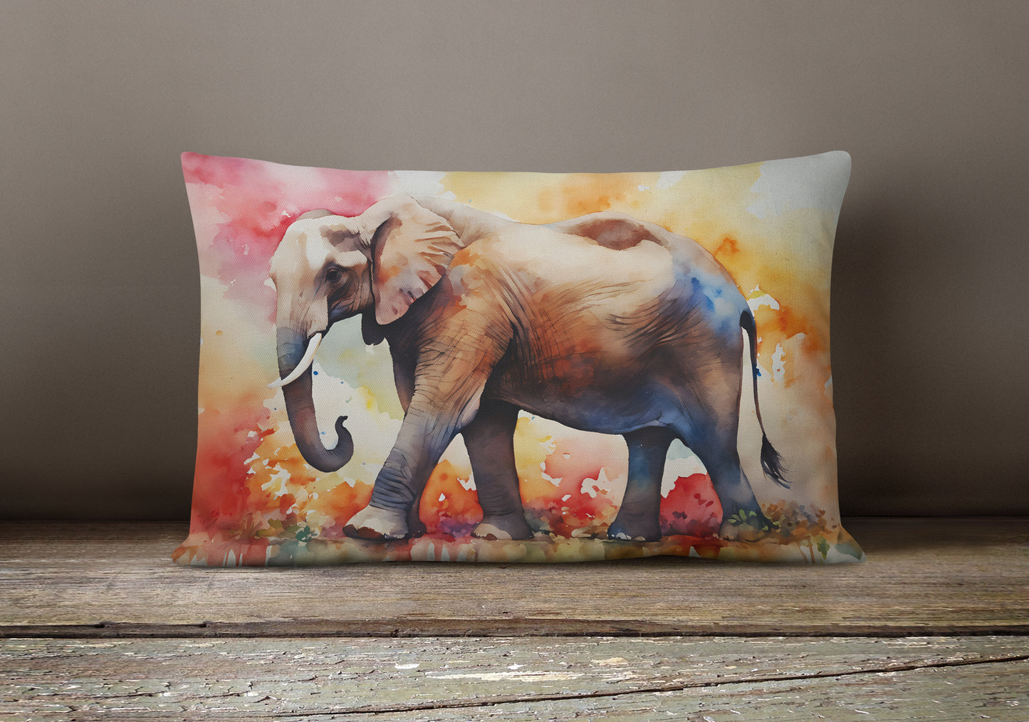 Elephant Throw Pillow