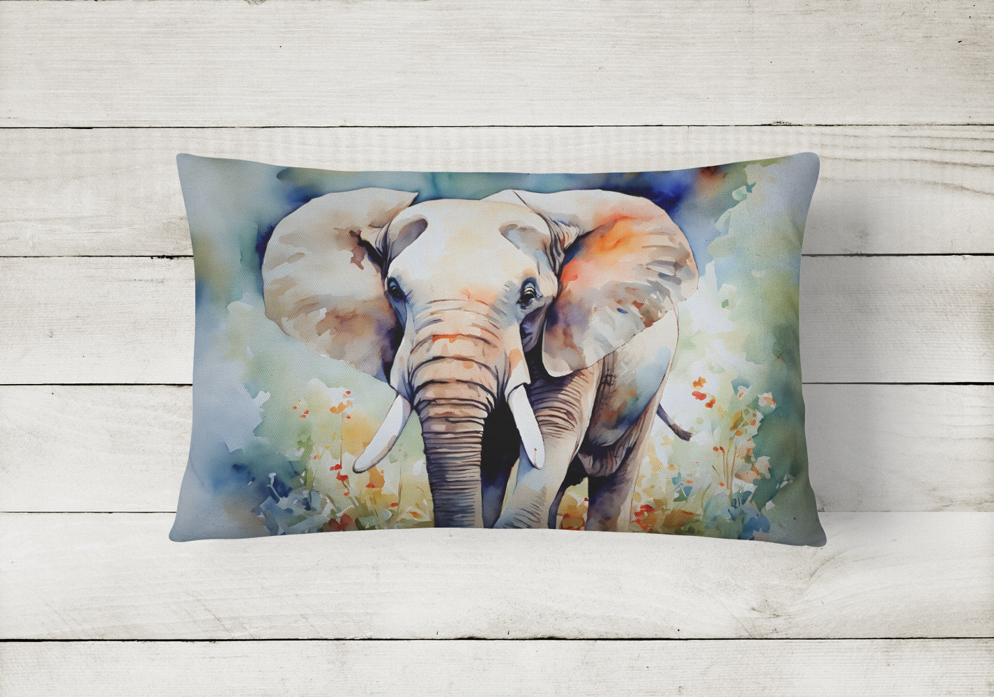 Elephant Throw Pillow