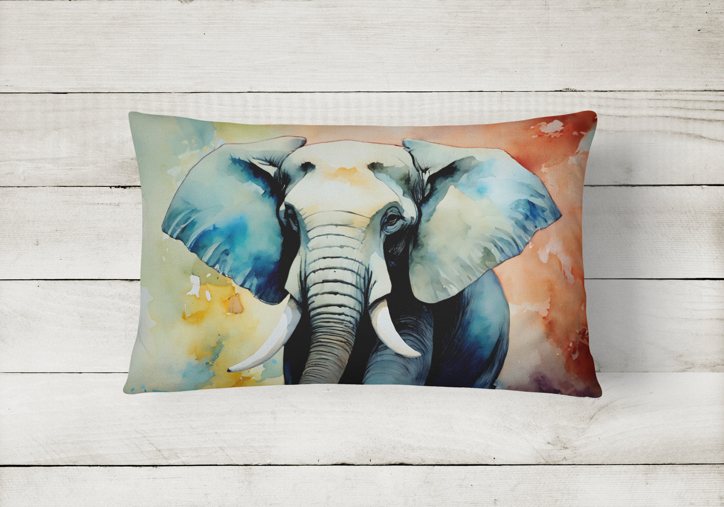 Elephant Throw Pillow