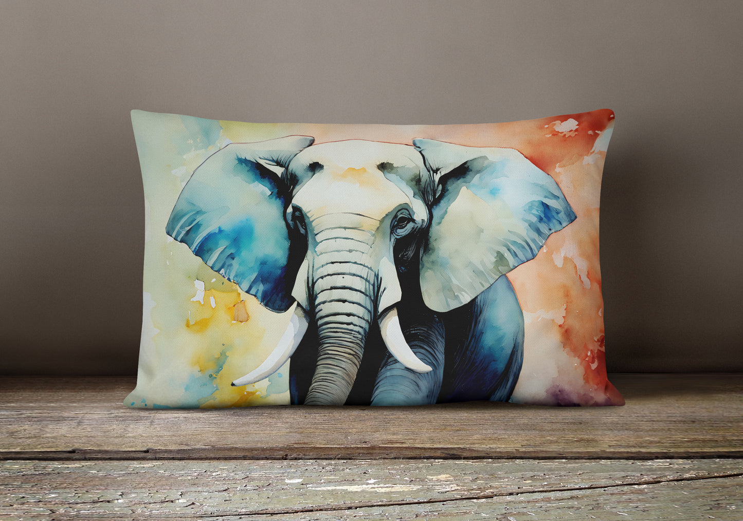 Elephant Throw Pillow