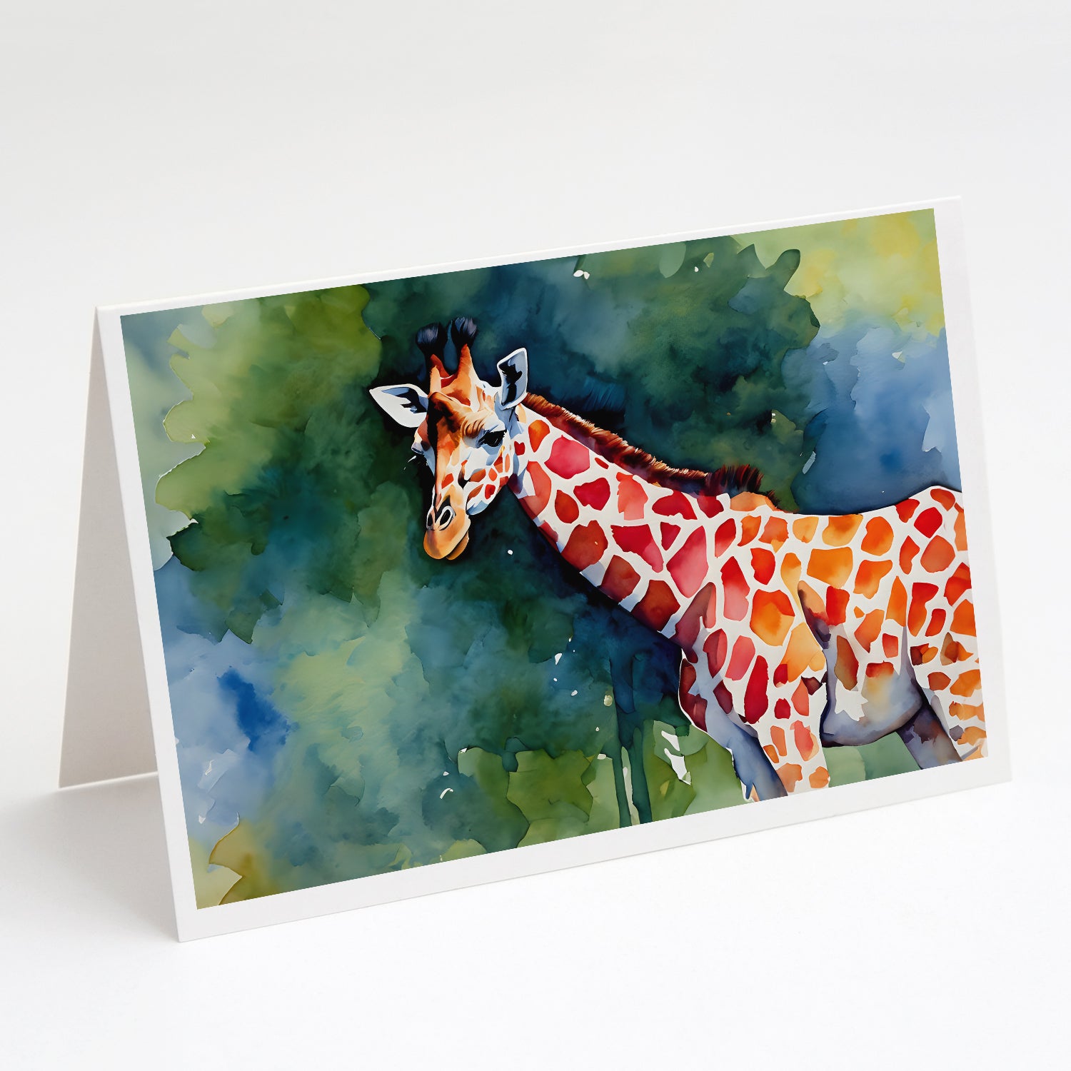 Buy this Giraffe Greeting Cards Pack of 8