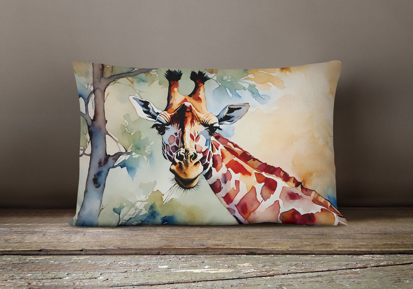 Giraffe Throw Pillow