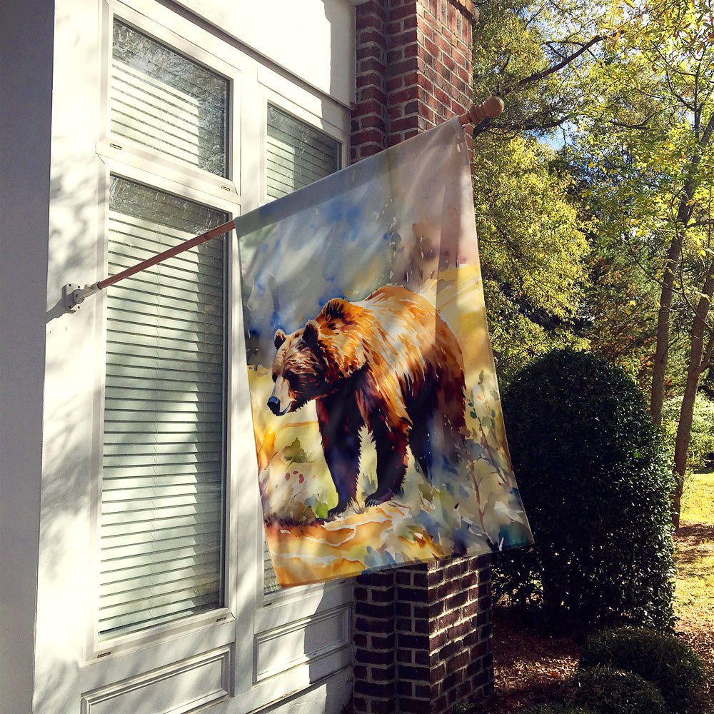 Grizzly Bear House Flag