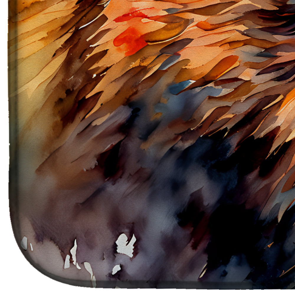 Grizzly Bear Dish Drying Mat