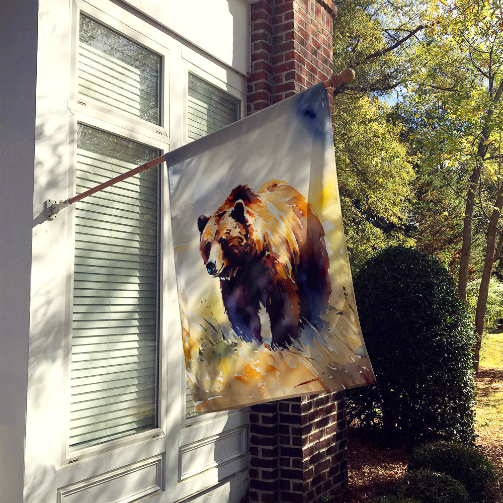 Grizzly Bear House Flag