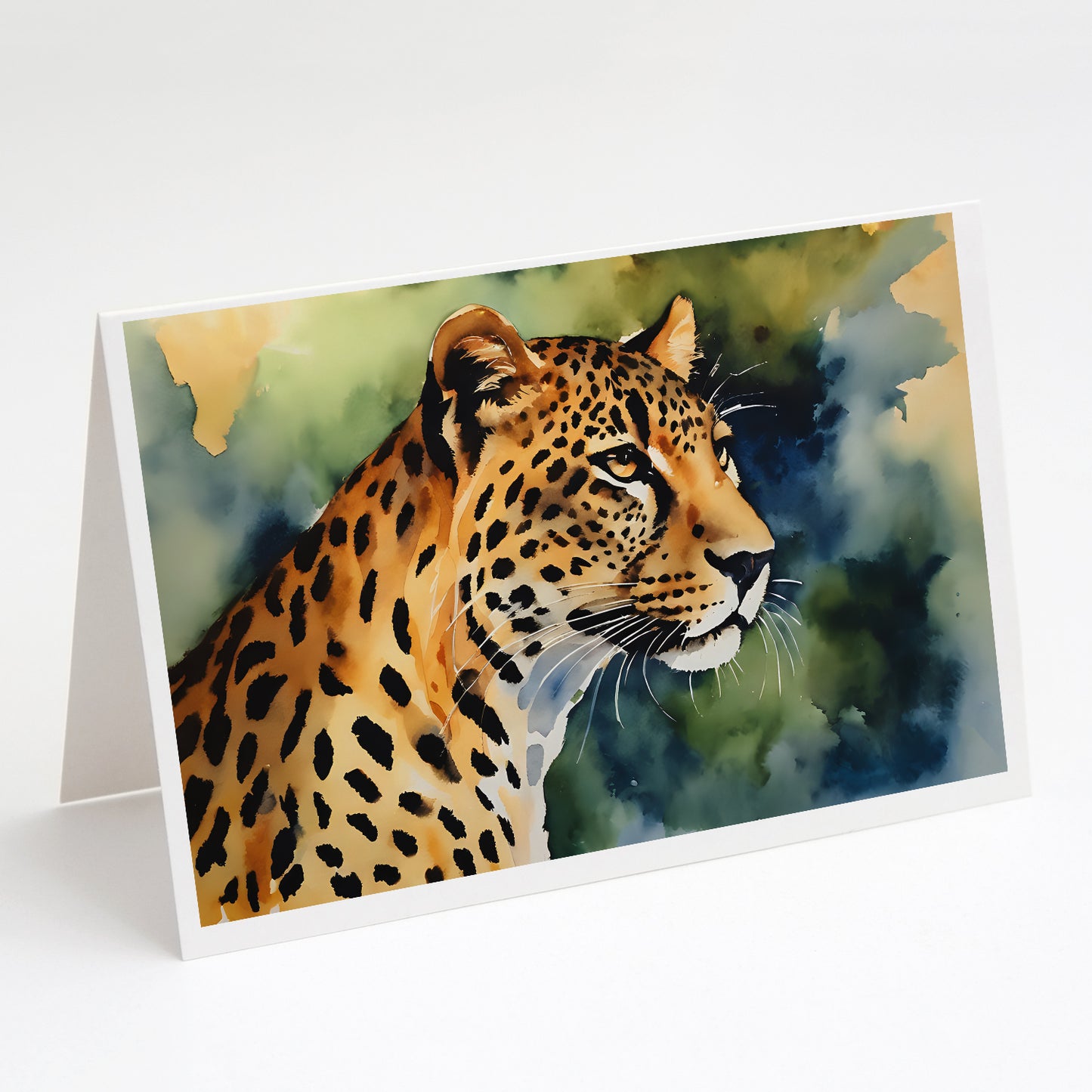 Buy this Leopard Greeting Cards Pack of 8