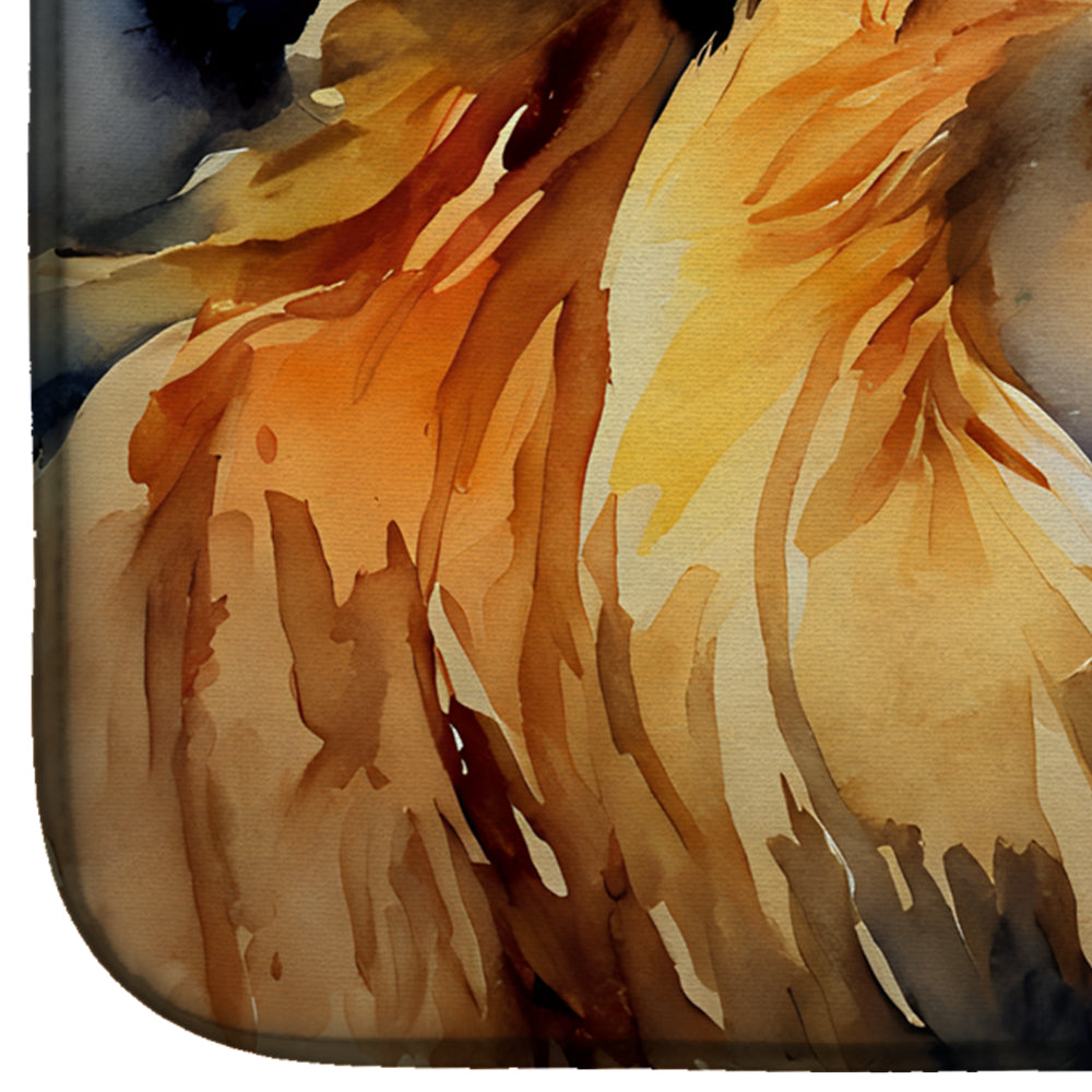 Lion Dish Drying Mat