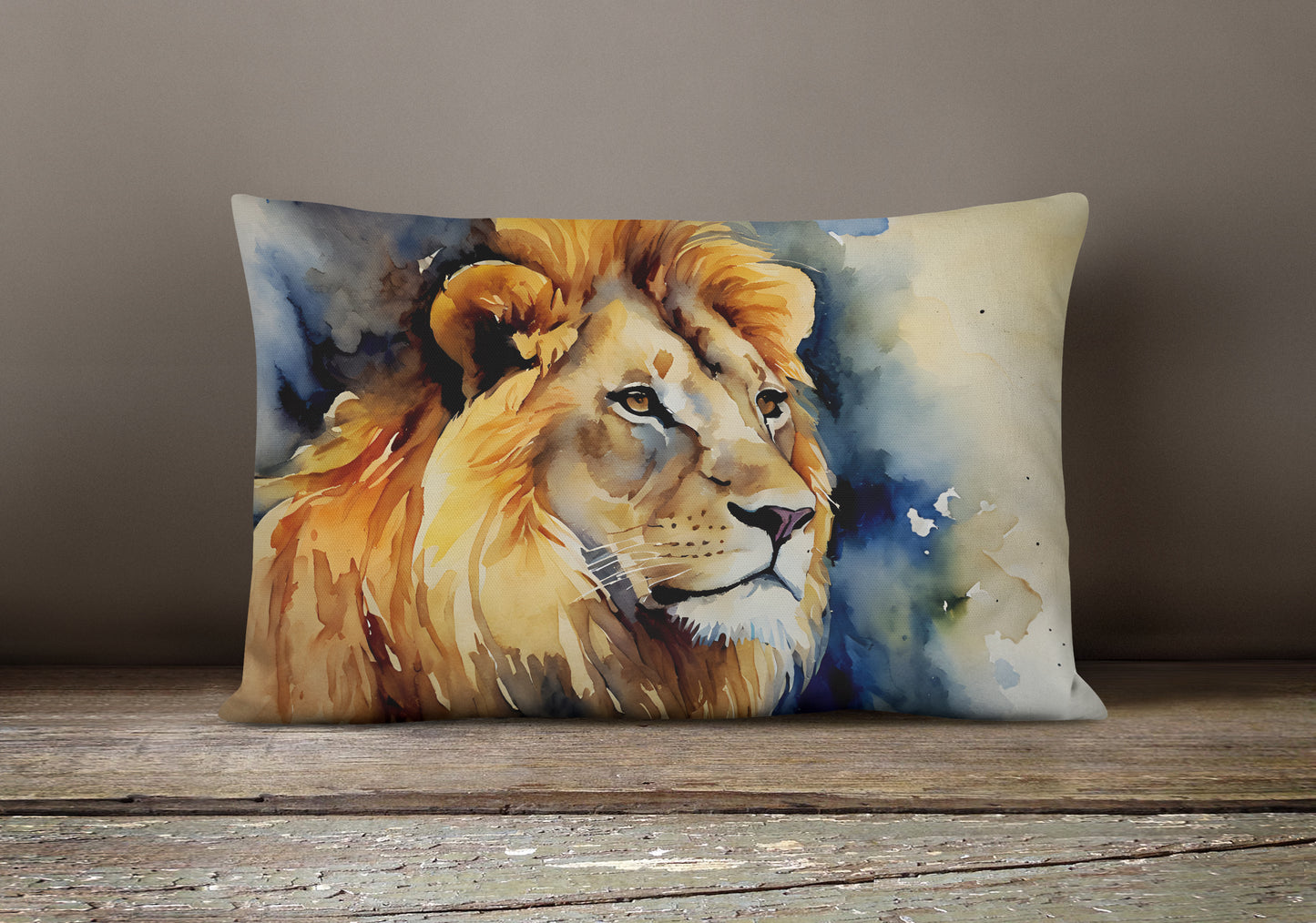 Lion Throw Pillow