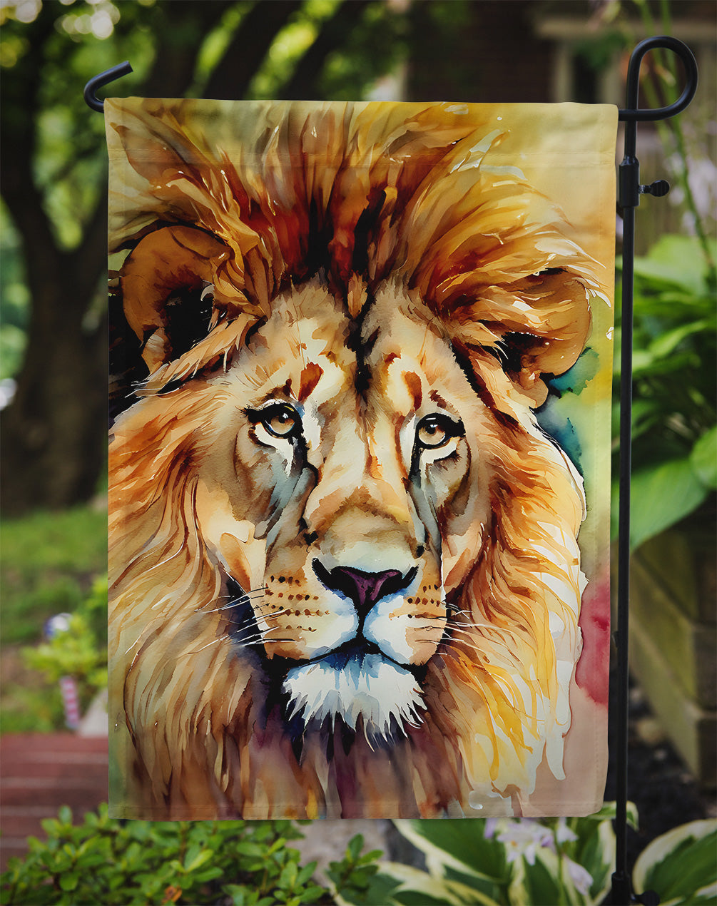 Lion Garden Flag