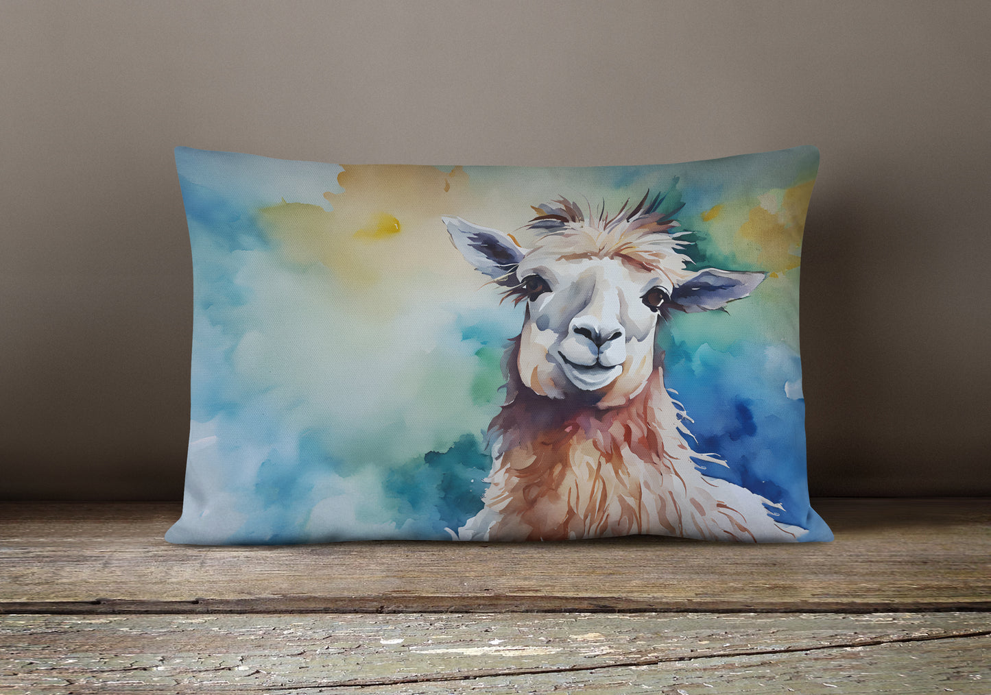 Llama Throw Pillow