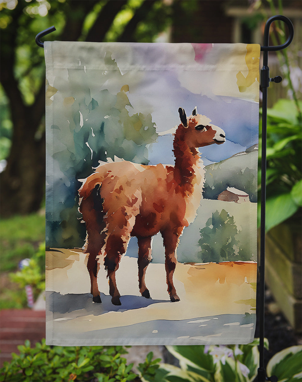 Llama Garden Flag