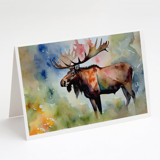 Buy this Moose Greeting Cards Pack of 8