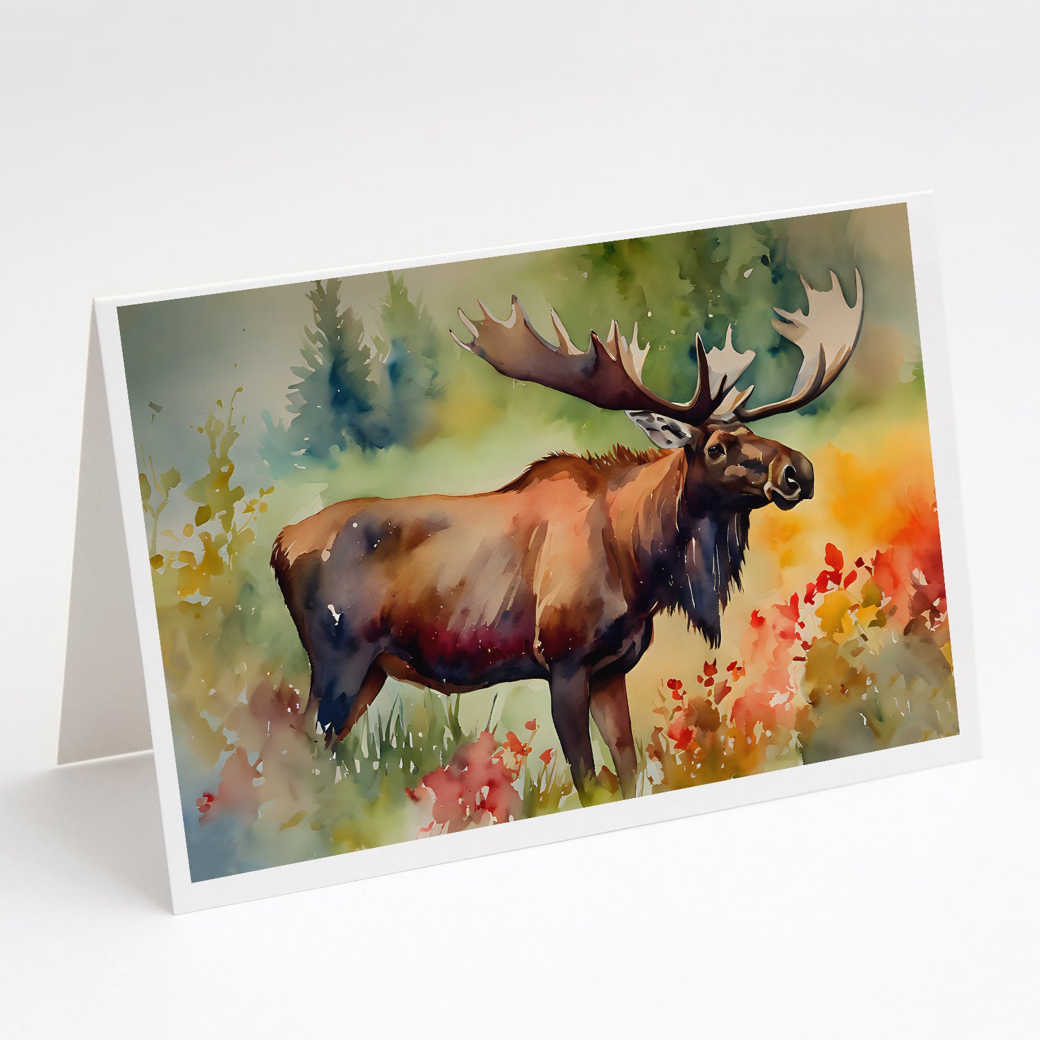 Buy this Moose Greeting Cards Pack of 8