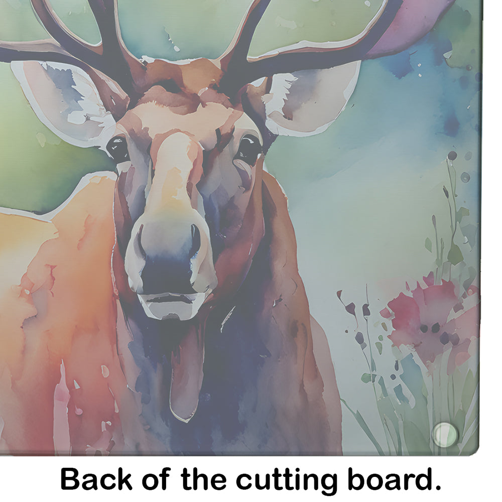 Moose Glass Cutting Board