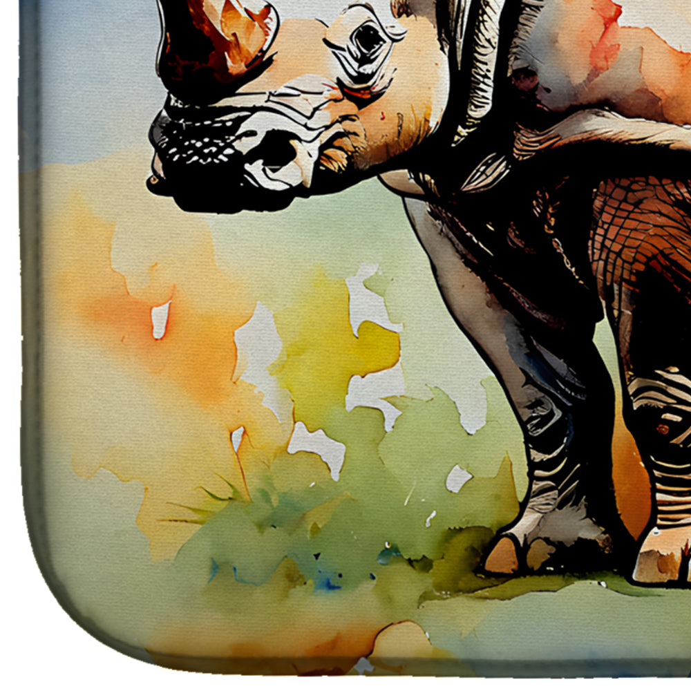 Rhinoceros Dish Drying Mat