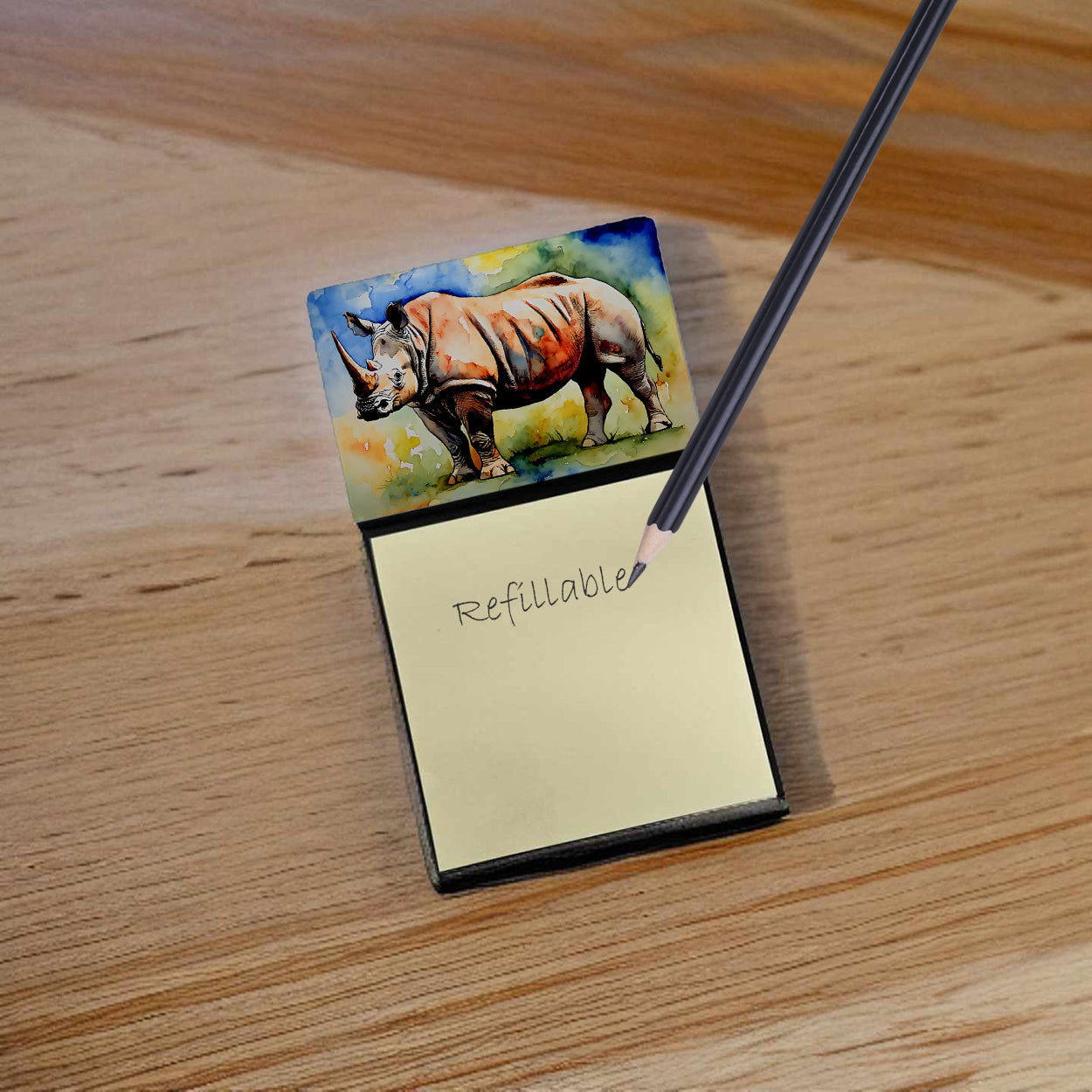 Rhinoceros Sticky Note Holder