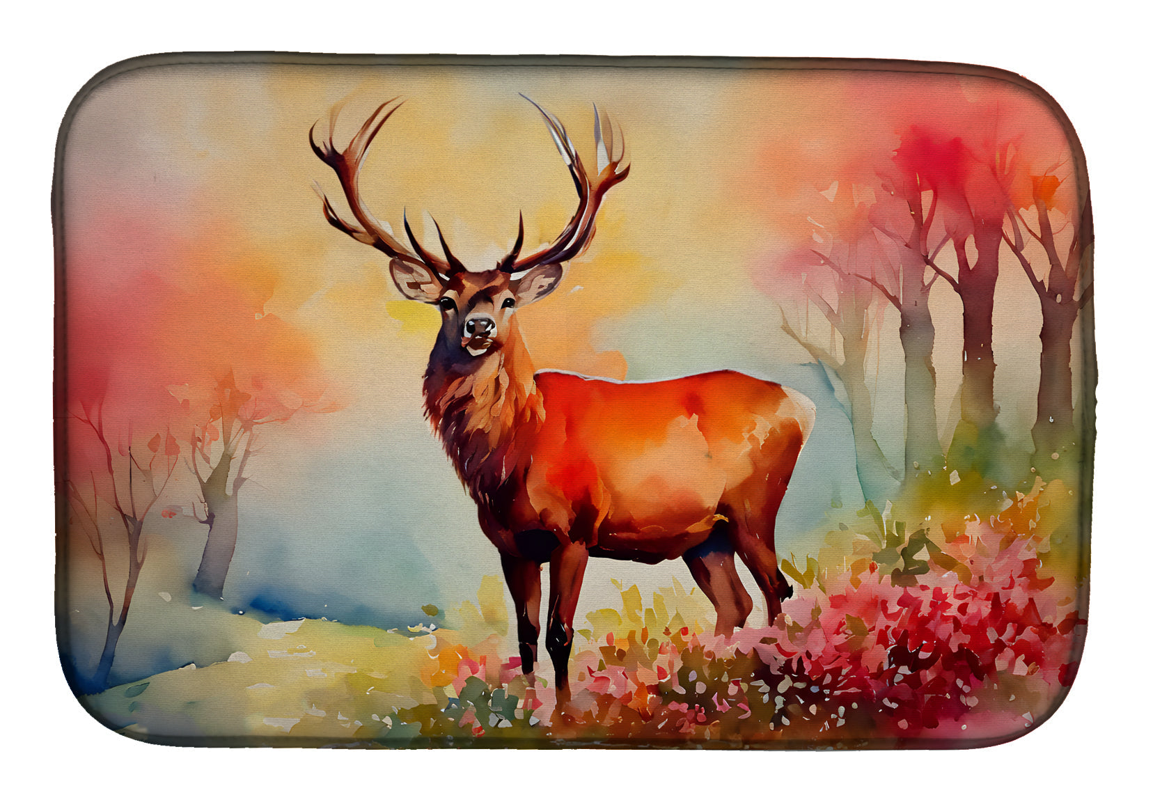 Buy this Deer Stag Dish Drying Mat