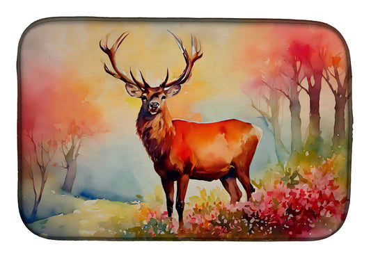 Buy this Deer Stag Dish Drying Mat
