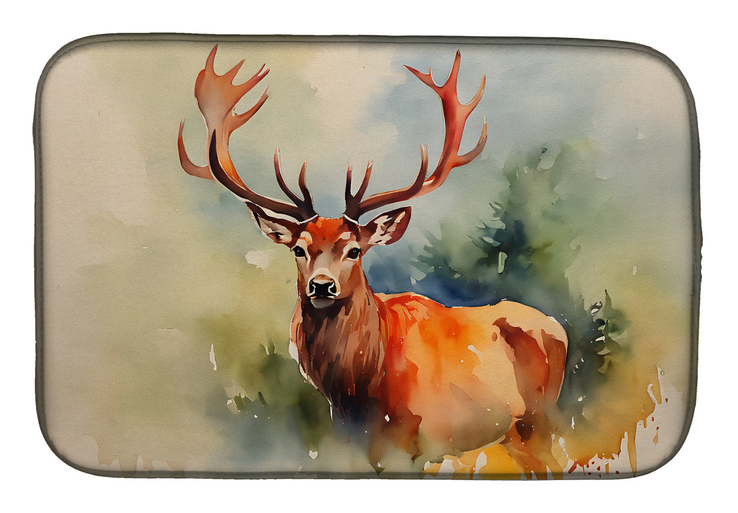 Buy this Deer Stag Dish Drying Mat