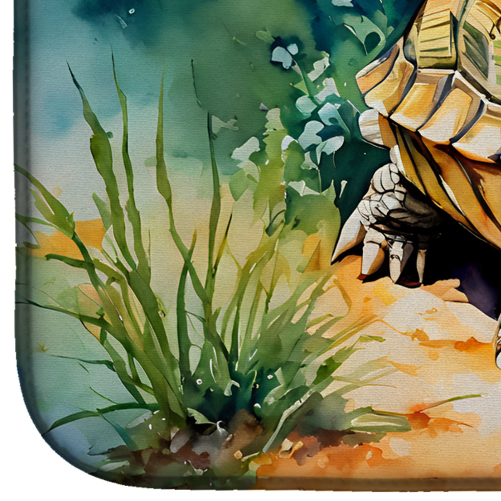 Turtles Tortoises Dish Drying Mat