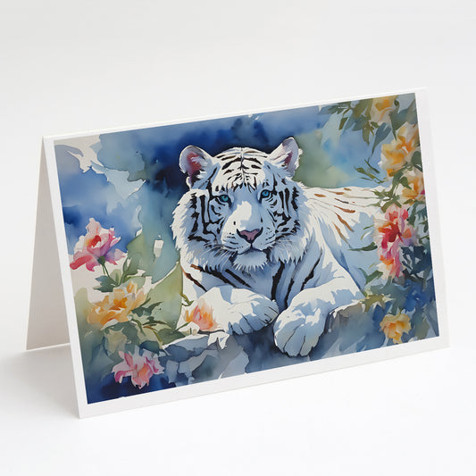 Buy this White Tiger Greeting Cards Pack of 8