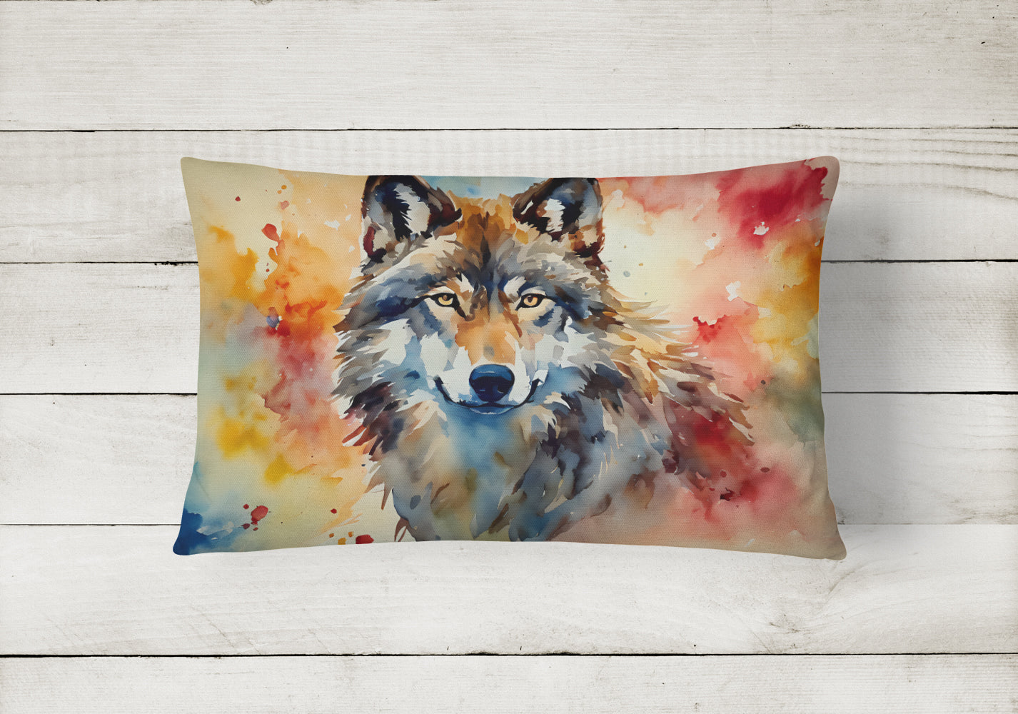 Wolves Wolf  Throw Pillow