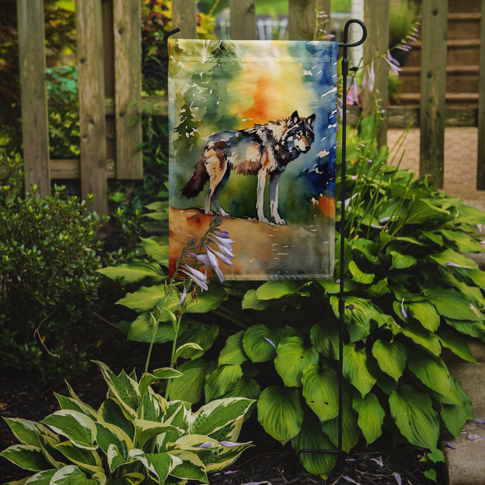 Wolves Wolf  Garden Flag