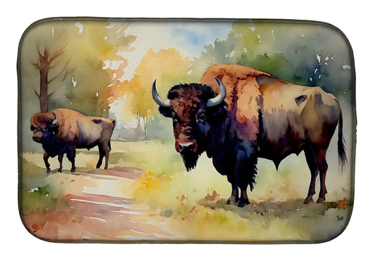 Buy this Wood Bison Dish Drying Mat