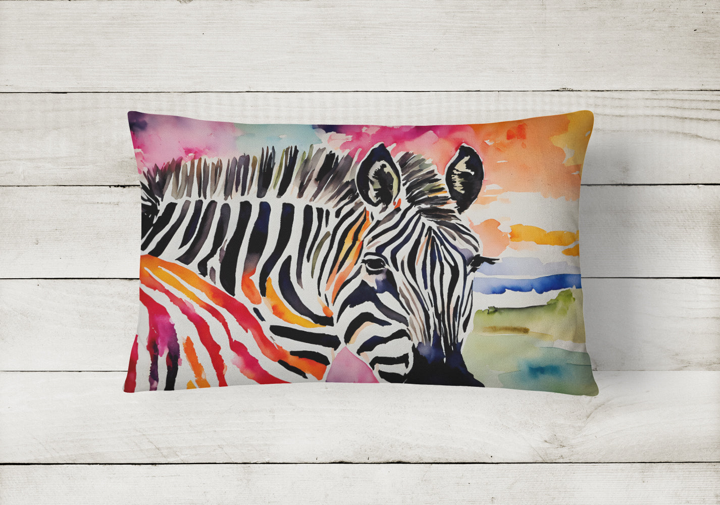 Zebra Throw Pillow