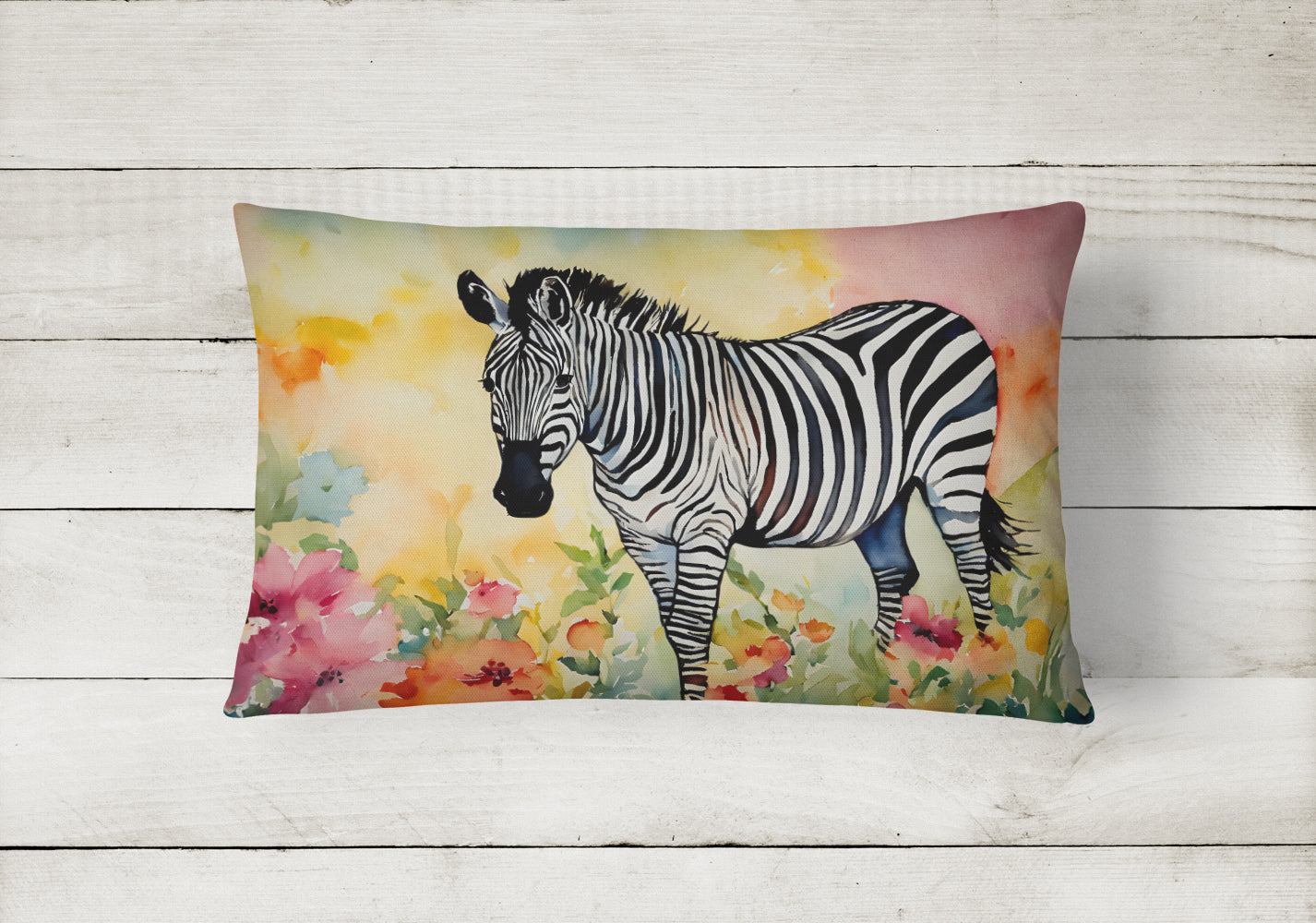 Zebra Throw Pillow