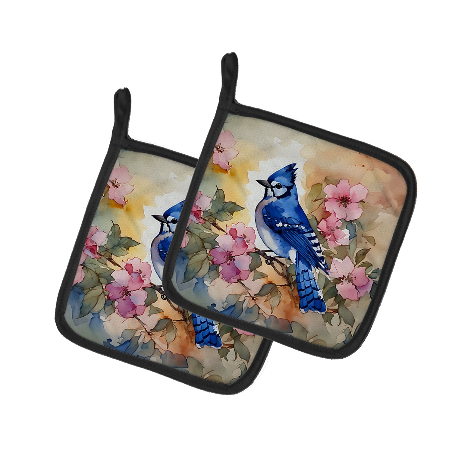 Buy this Blue Jay Pair of Pot Holders