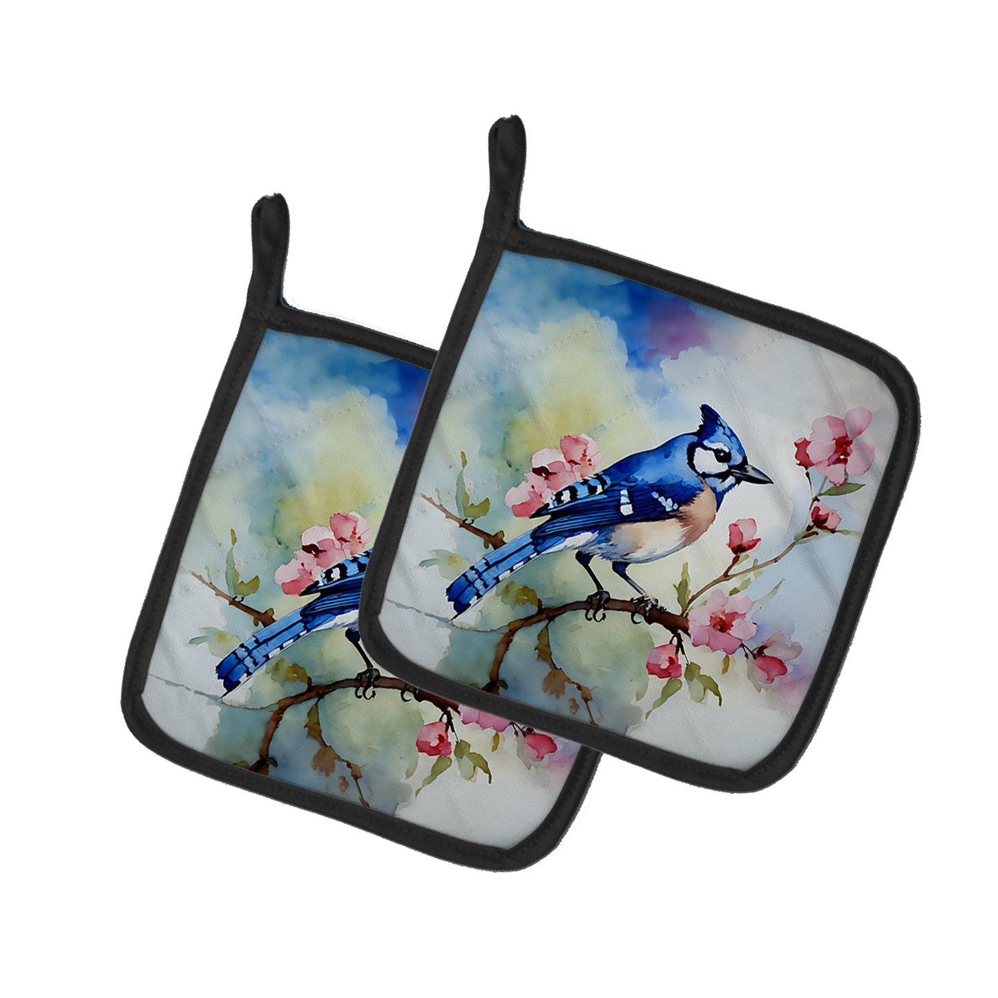 Buy this Blue Jay Pair of Pot Holders